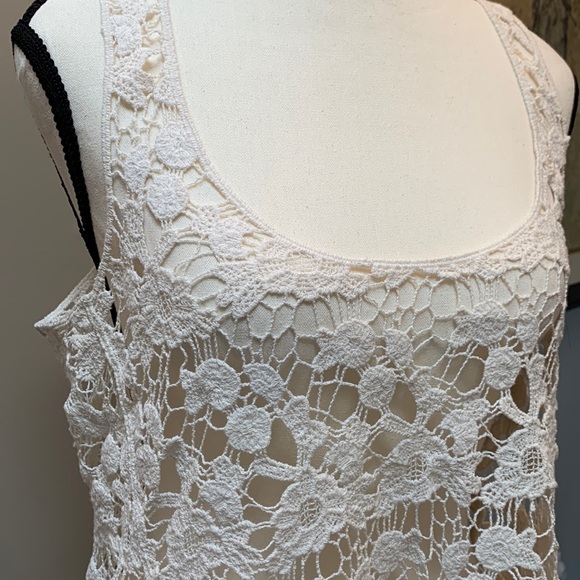 FOREVER 21 crochet tank - Picture 1 of 6